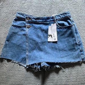Denim Skort